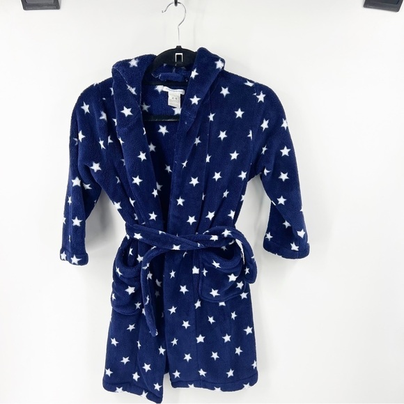 Pottery Barn Kids | Pajamas | Pottery Barn Kids Navy Blue Star Solid ...